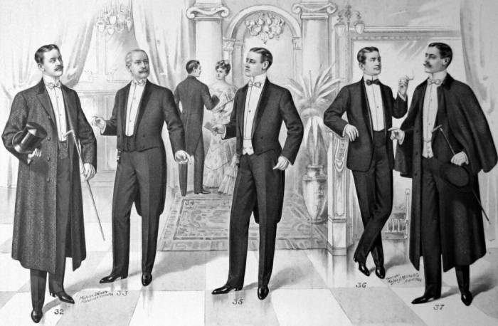 Edwardian fashion men's