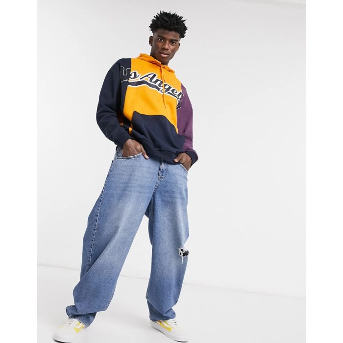 Baggy jeans men fashion