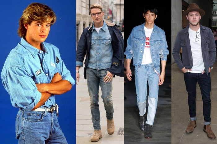 Nineties menswear iconic embracing trends