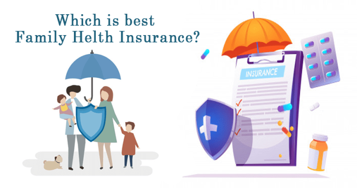 Compare health insurance providers based on family needs