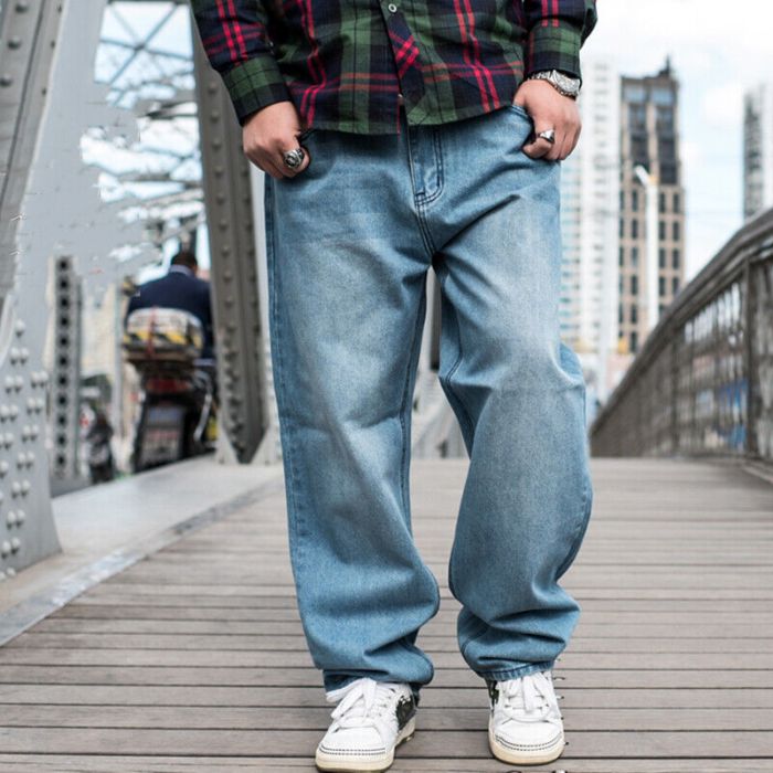 Baggy jeans men fashion